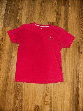 Psycho Bunny Bright Pink Crew Tee Men’s Size 5 Short Sleeve